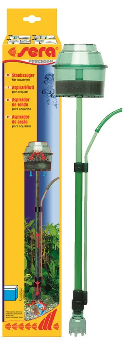 Sera Aquarium Bodemstofzuiger 08850 - Groen