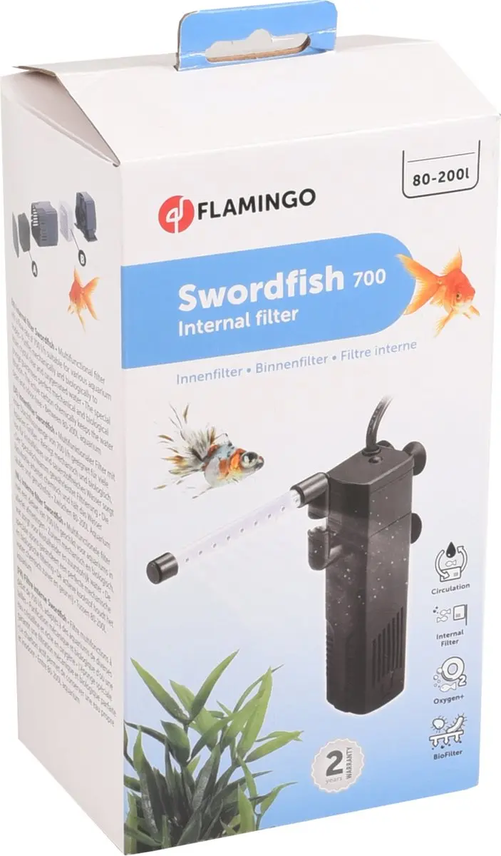 Flamingo Swordfish 700 Aquariumfilter - 700 l/h