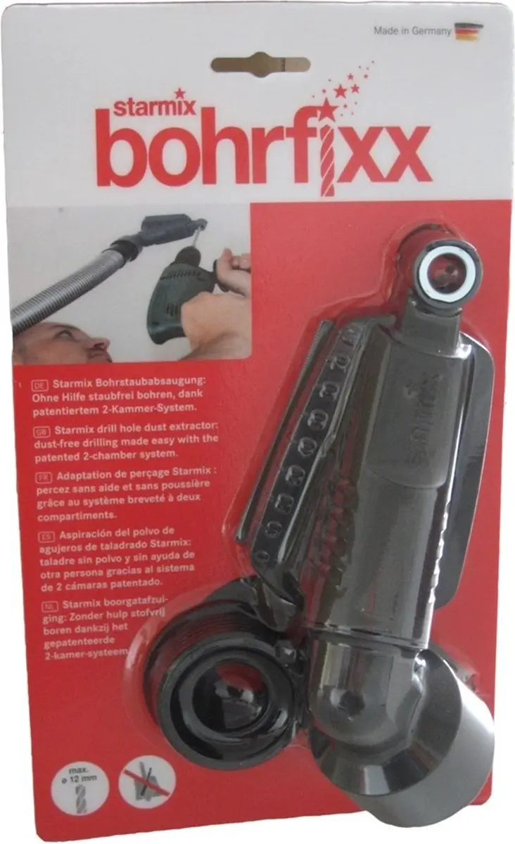 Starmix Bohrfixx BF 12 Afzuigset