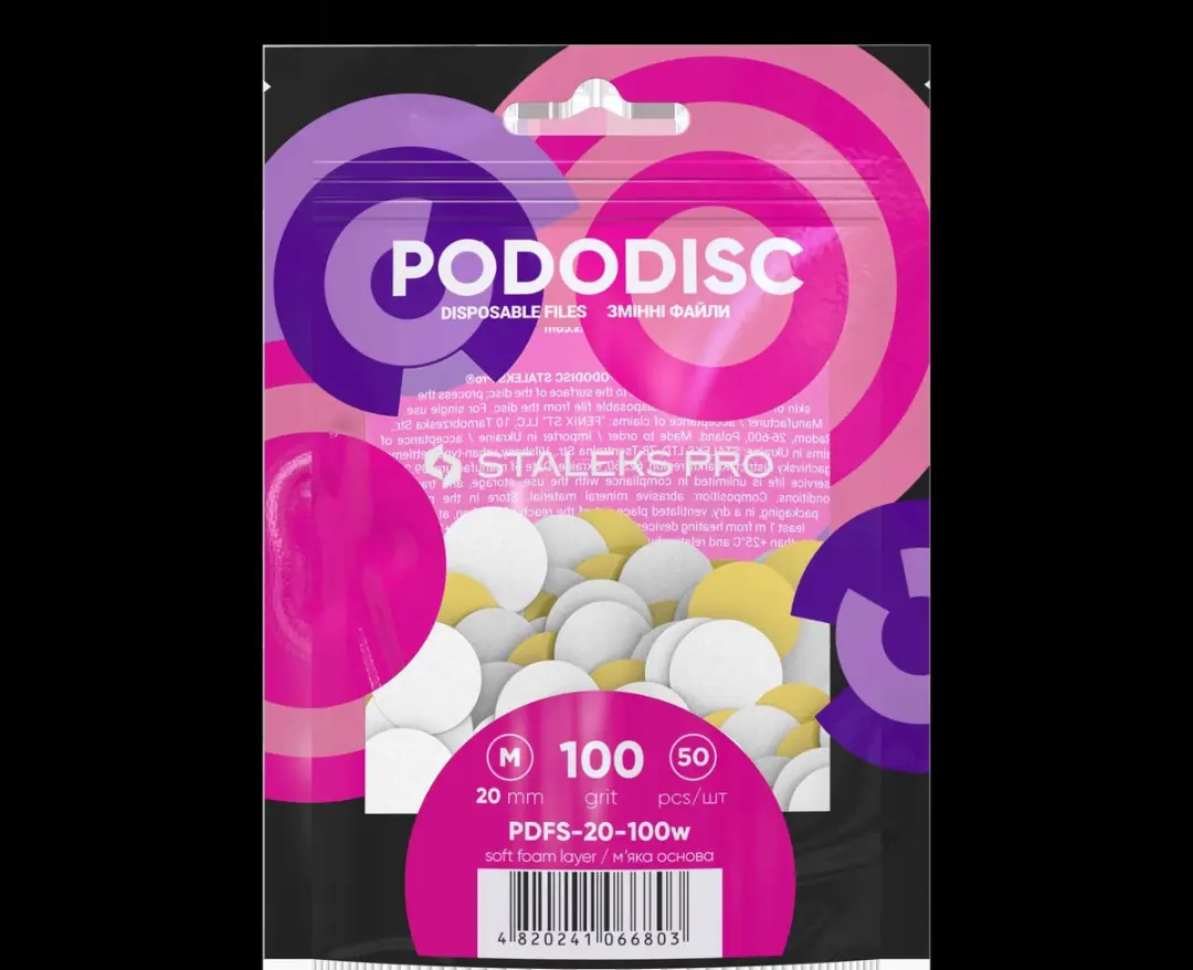 STALEKS Pododisc Overlays Wit M 100 Korrel