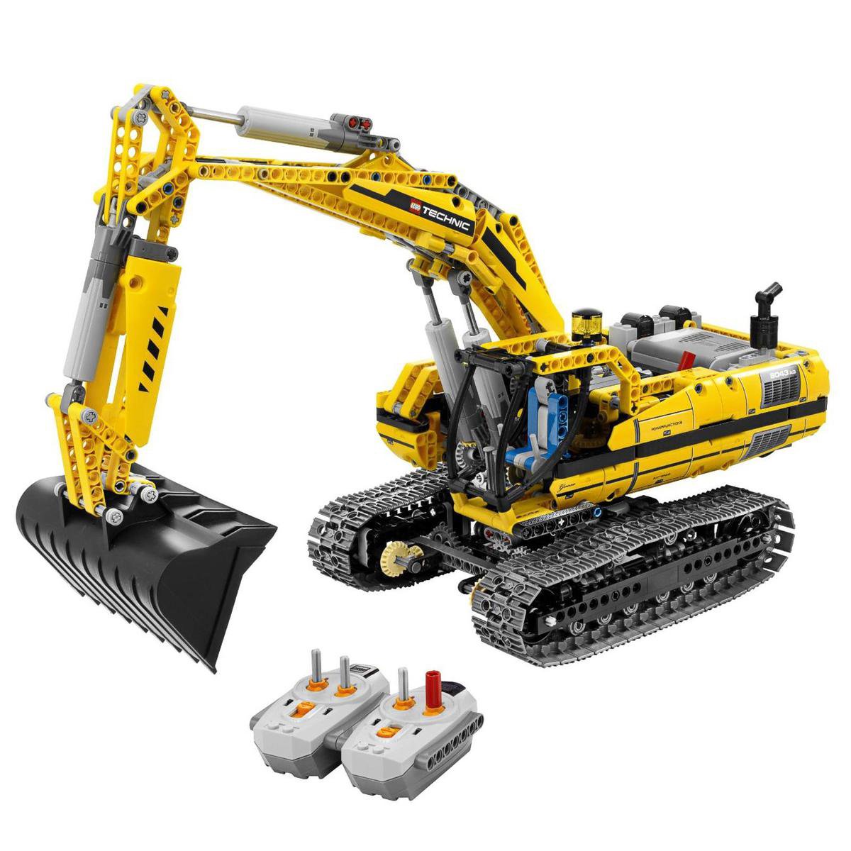 LEGO Technic Graafmachine met Motor - 8043