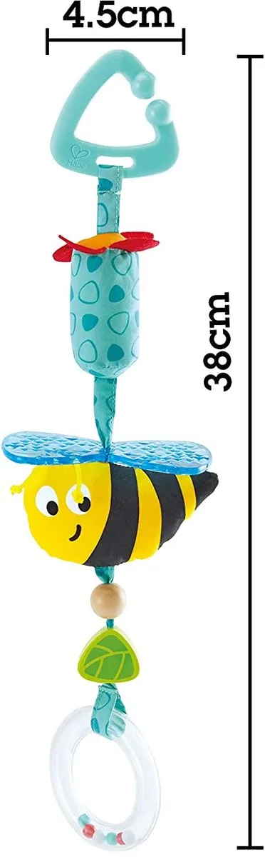 Hape Hängerassel Hummelchen - Veelkleurig - afbeelding 6 van 6