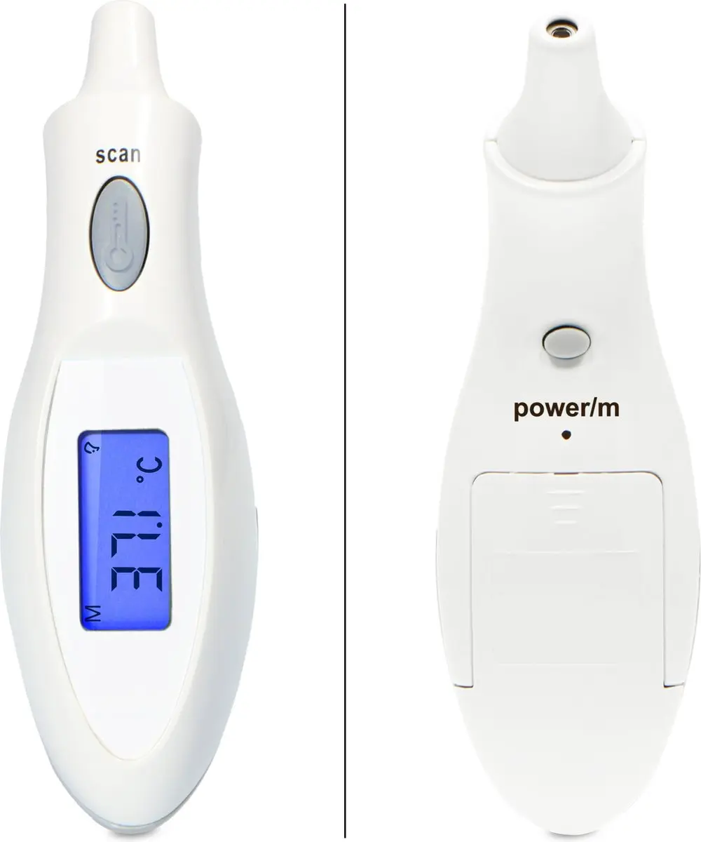 Alecto BC-27 Infrarood Oorthermometer - Wit