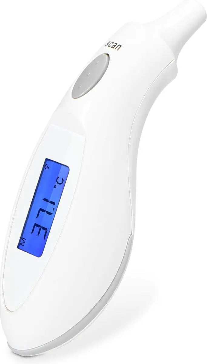 Alecto BC-27 Infrarood Oorthermometer - Wit