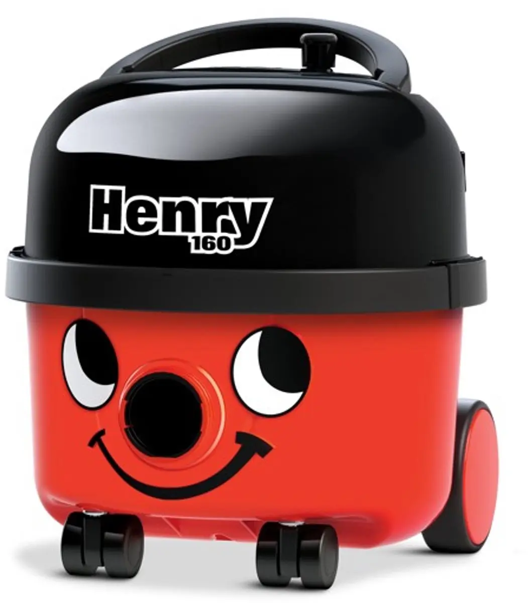 Numatic Henry HVR160 Stofzuiger - 620W - 6L - Zwart/Rood