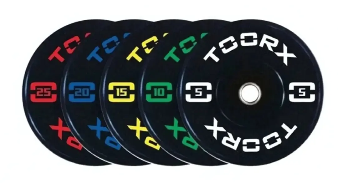 Toorx Fitness Bumper Plate 20kg - Blauw