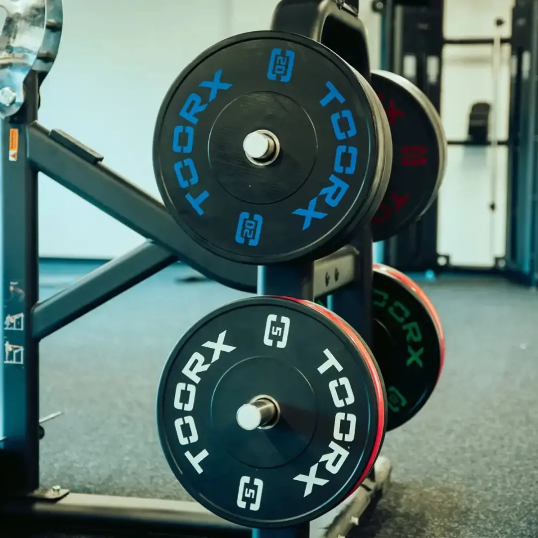 Toorx Fitness Bumper Plate 20kg - Blauw