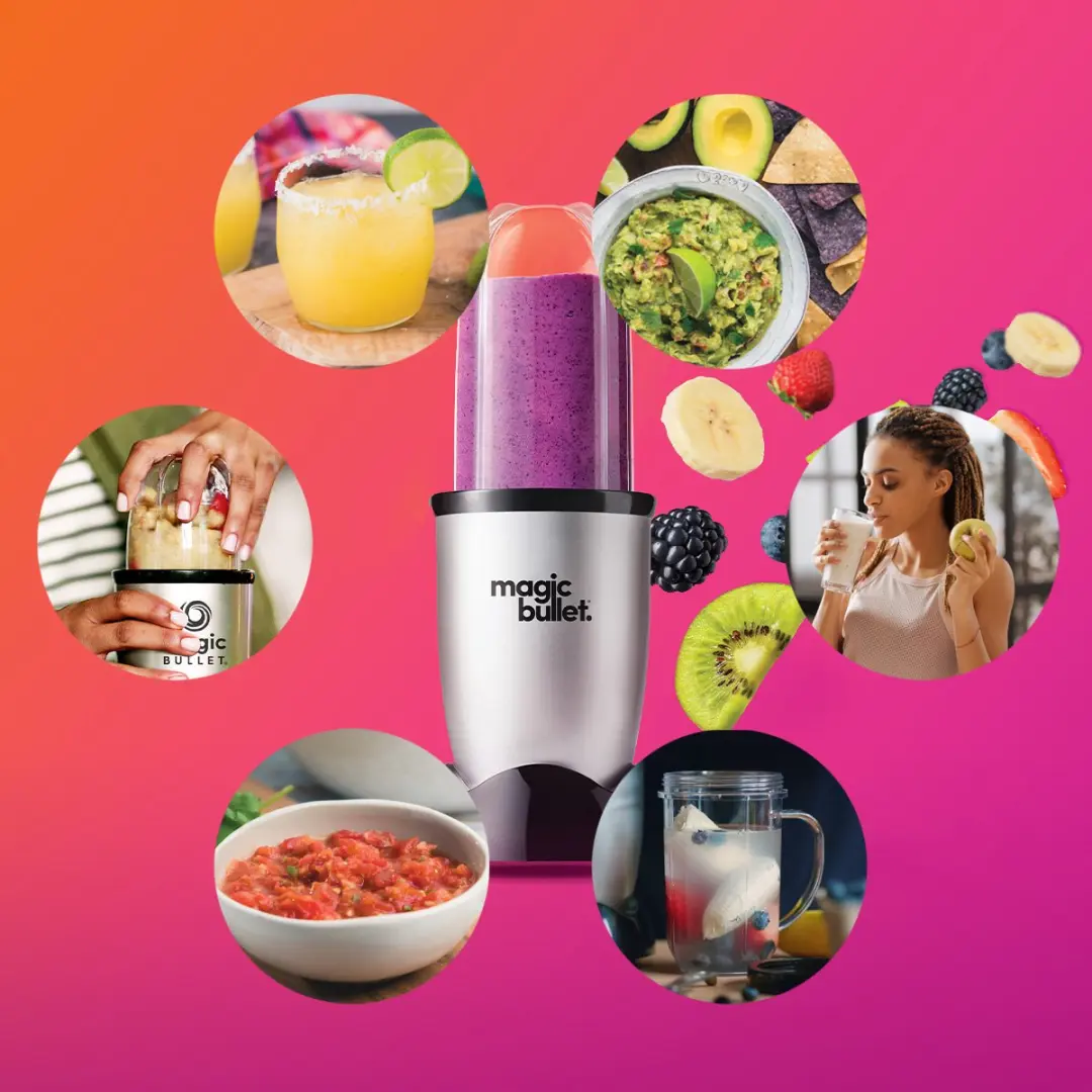 NutriBullet Magic Bullet Original Blender - 200W - Zilver
