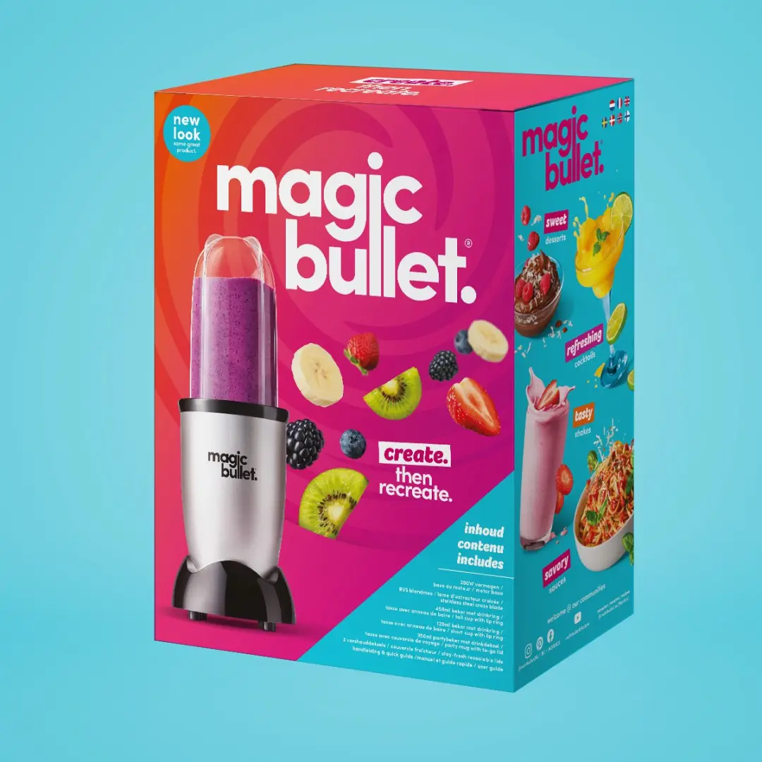 NutriBullet Magic Bullet Original Blender - 200W - Zilver