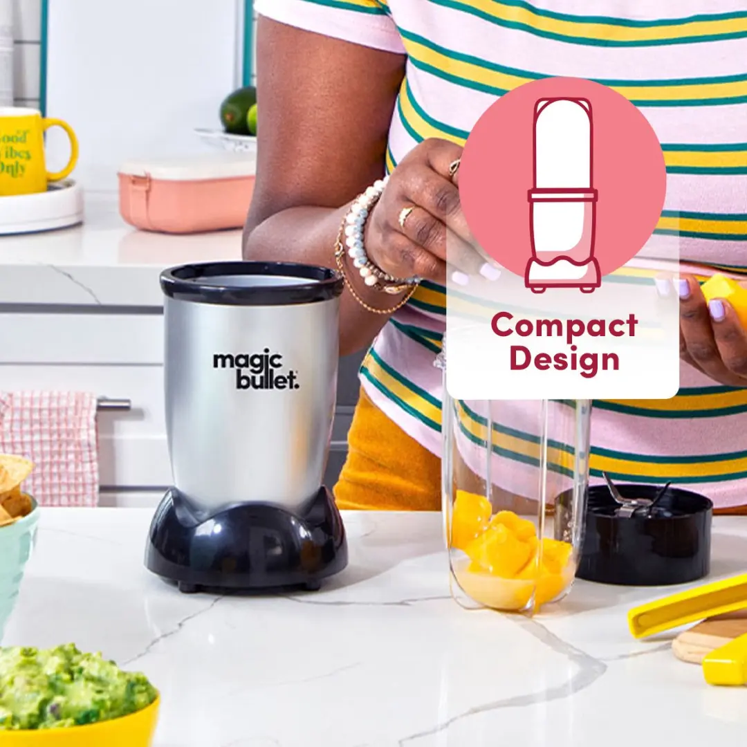 NutriBullet Magic Bullet Original Blender - 200W - Zilver