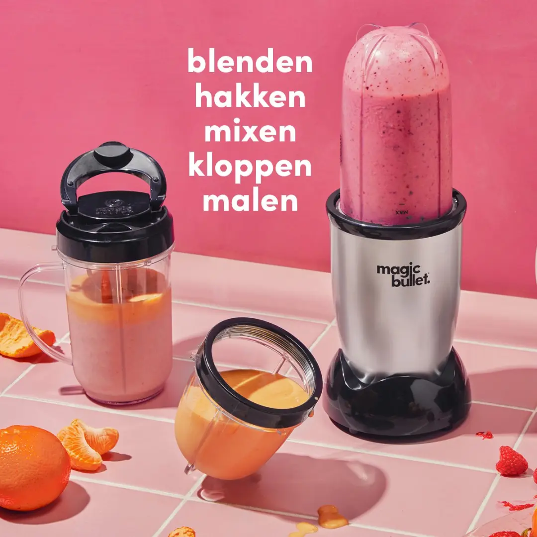 NutriBullet Magic Bullet Original Blender - 200W - Zilver