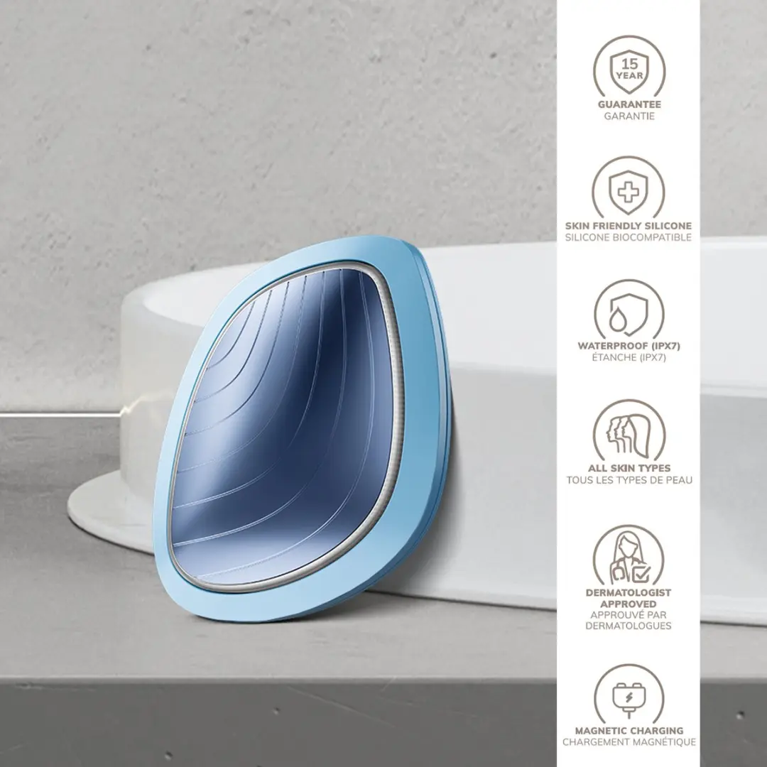 Geske SmartAppGuided Sonic Warm & Cool Mask GK000002AQ01 - Aquamarine