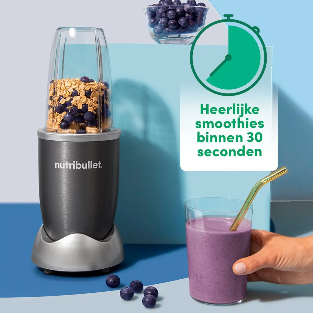 NutriBullet Original Blender 600W - Grijs - afbeelding 6 van 6
