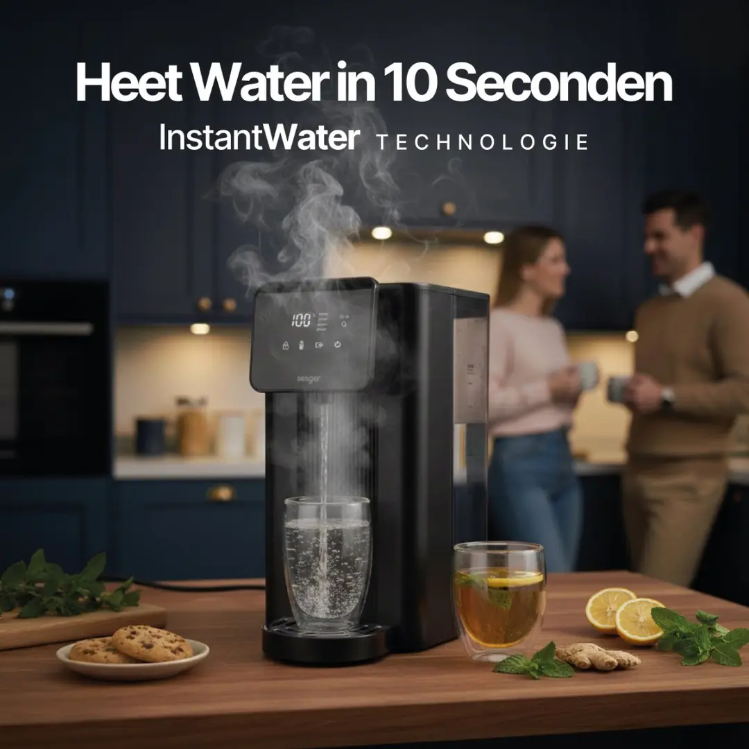 SEEGER SGR1150BK Heetwaterdispenser 2200W - Zwart