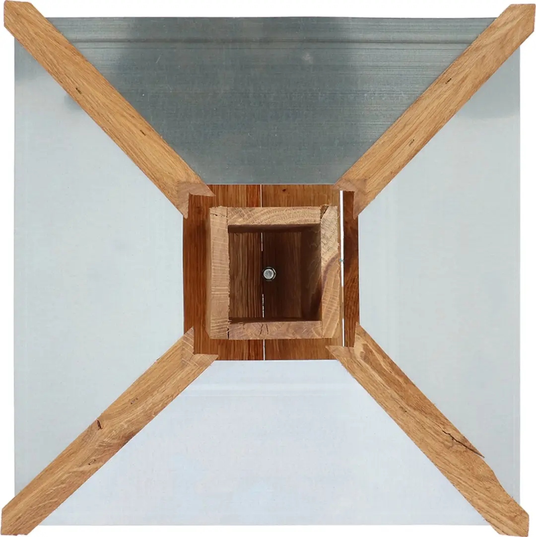 Esschert Design Voedertafel op voet - Vierkant