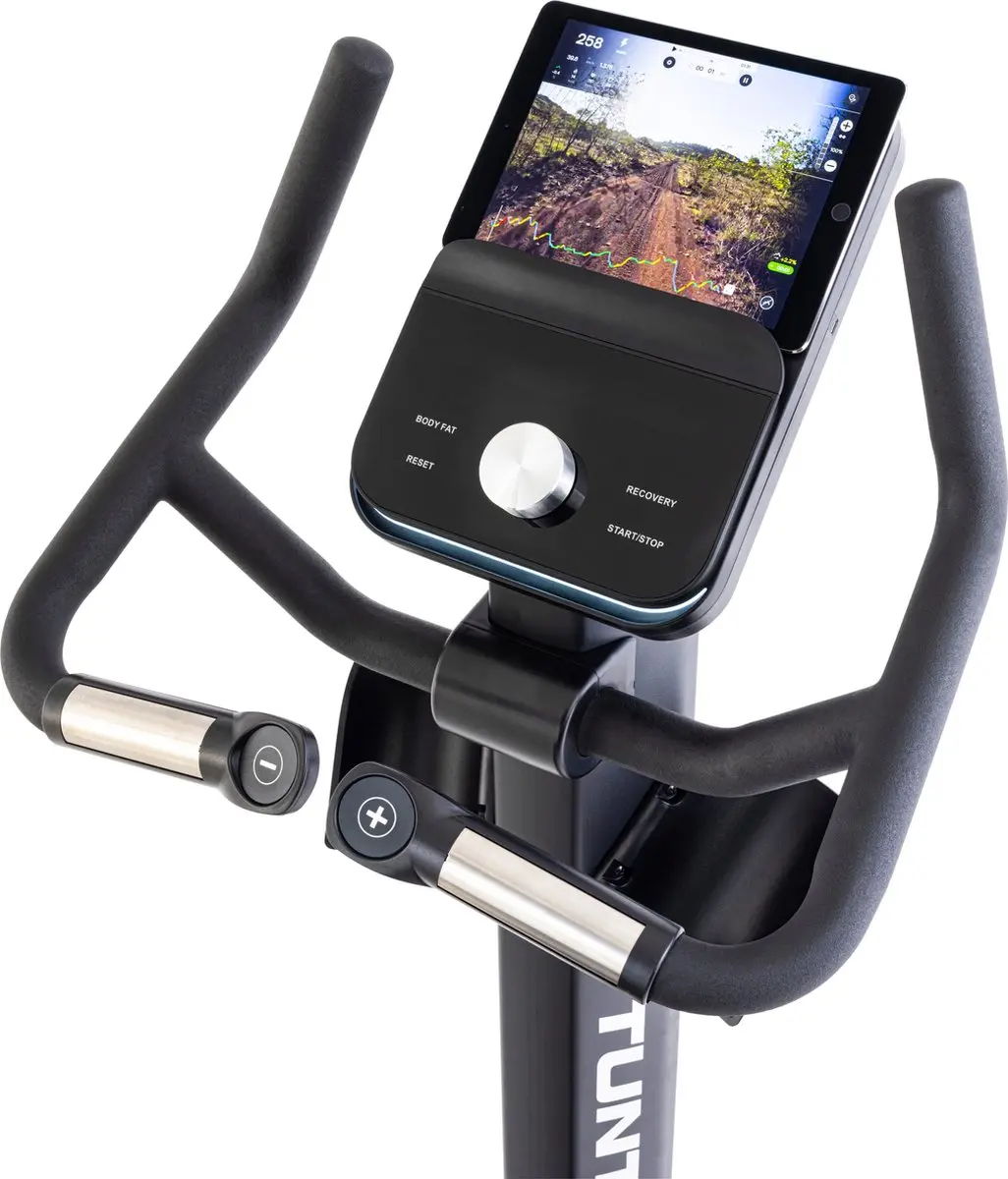 Tunturi Platinum E30 Hometrainer - 48 Weerstandsniveaus - Zwart/Zilver