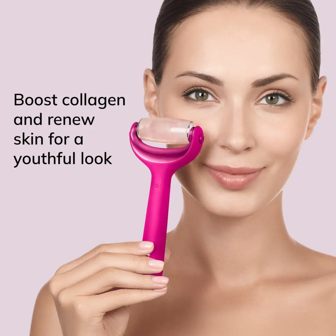 GESKE SmartAppGuided MicroNeedle Roller GK000042MG01 - Magenta - afbeelding 6 van 6