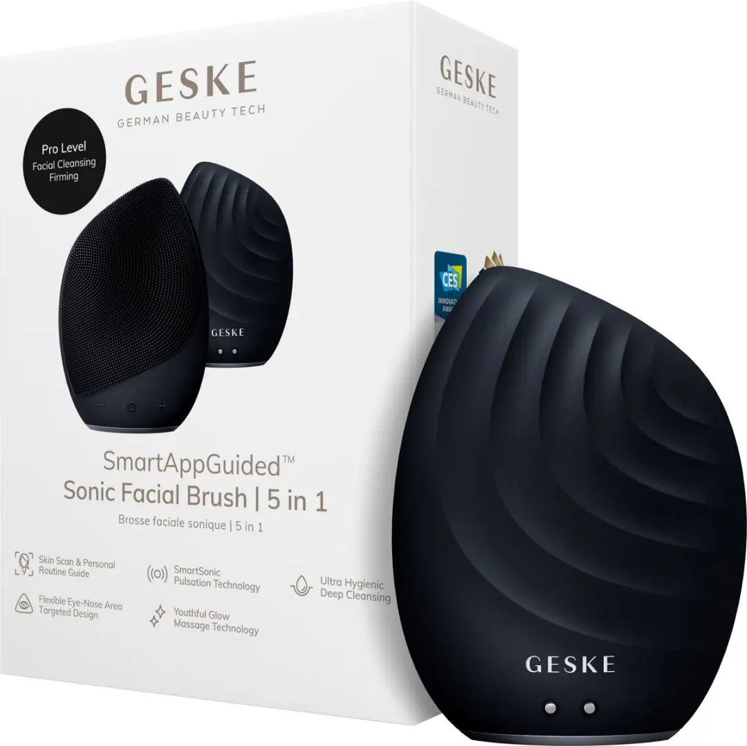GESKE SmartAppGuided Facial Brush 5-in-1 GK000010BK01
