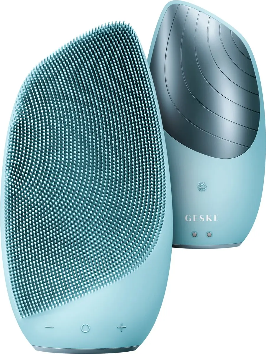 GESKE SmartAppGuided Sonic Thermo Facial Brush GK000007TQ01 - 18 Snelheden - Turquoise - afbeelding 6 van 6