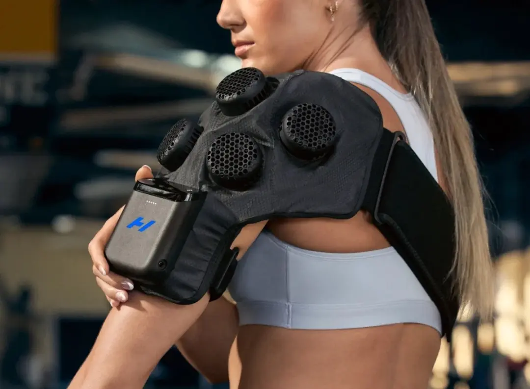 Hyperice Contrast 2 Schouder - Warmte/Koude/Compressie - Zwart