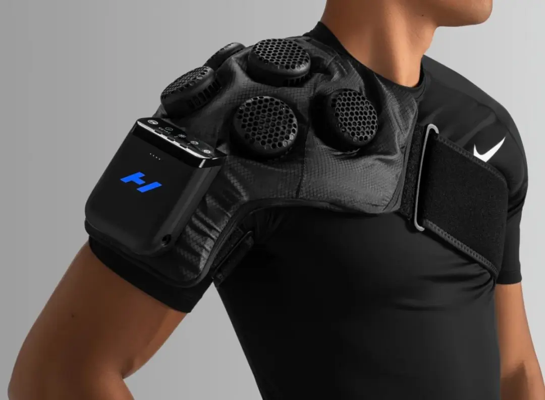 Hyperice Contrast 2 Schouder - Warmte/Koude/Compressie - Zwart