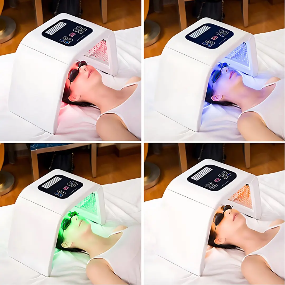 Guardian Beauty LED Gezichtsverzorgingsapparaat - 7 Kleuren Wit - afbeelding 6 van 6
