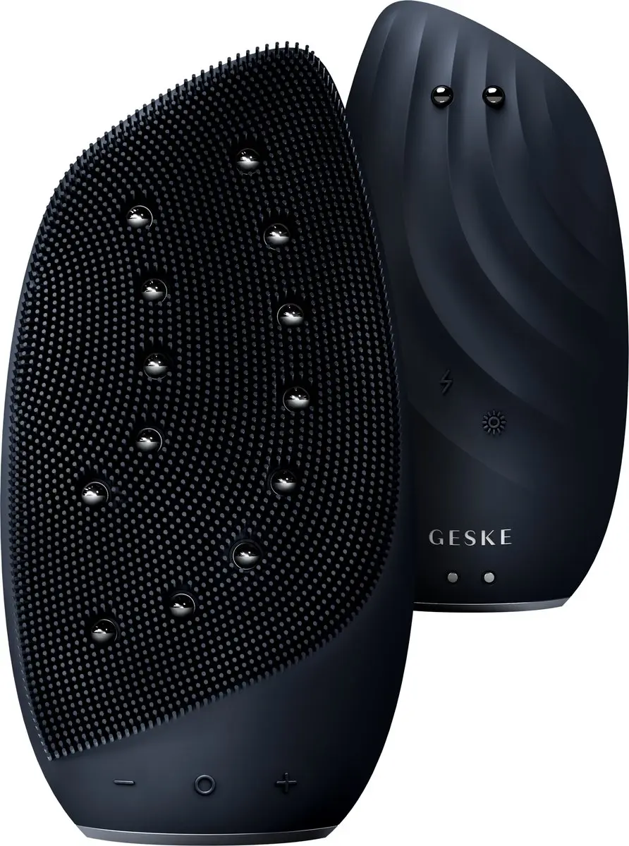 Geske SmartAppGuided Sonic Thermo Facial Brush GK000006BK01 - 18 Snelheden - Zwart
