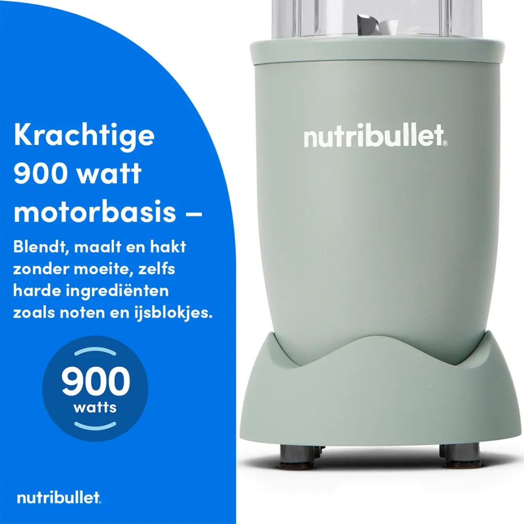NutriBullet Exclusive Pastel Blender 900W - 700ml Jade