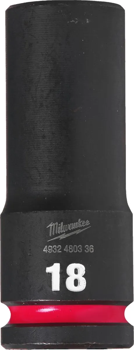 Milwaukee ShockWave Krachtdop 1/2" 18mm