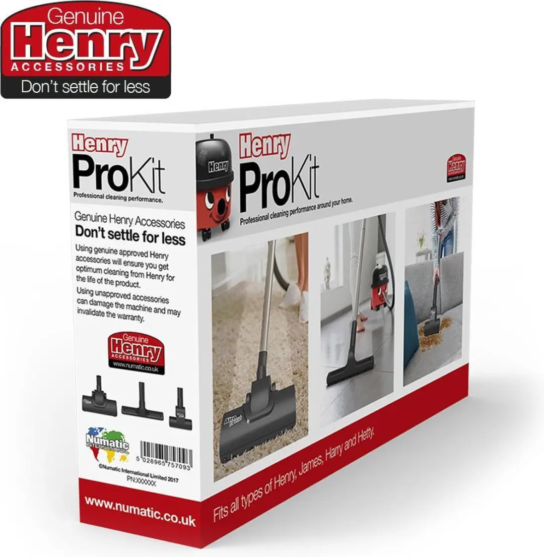 Numatic Henry ProKit NVA-3BProKit - 3 Stuks - Kleurenmix