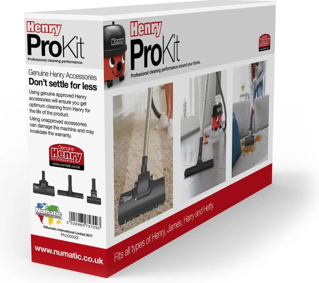 Numatic Henry ProKit NVA-3BProKit - 3 Stuks - Kleurenmix