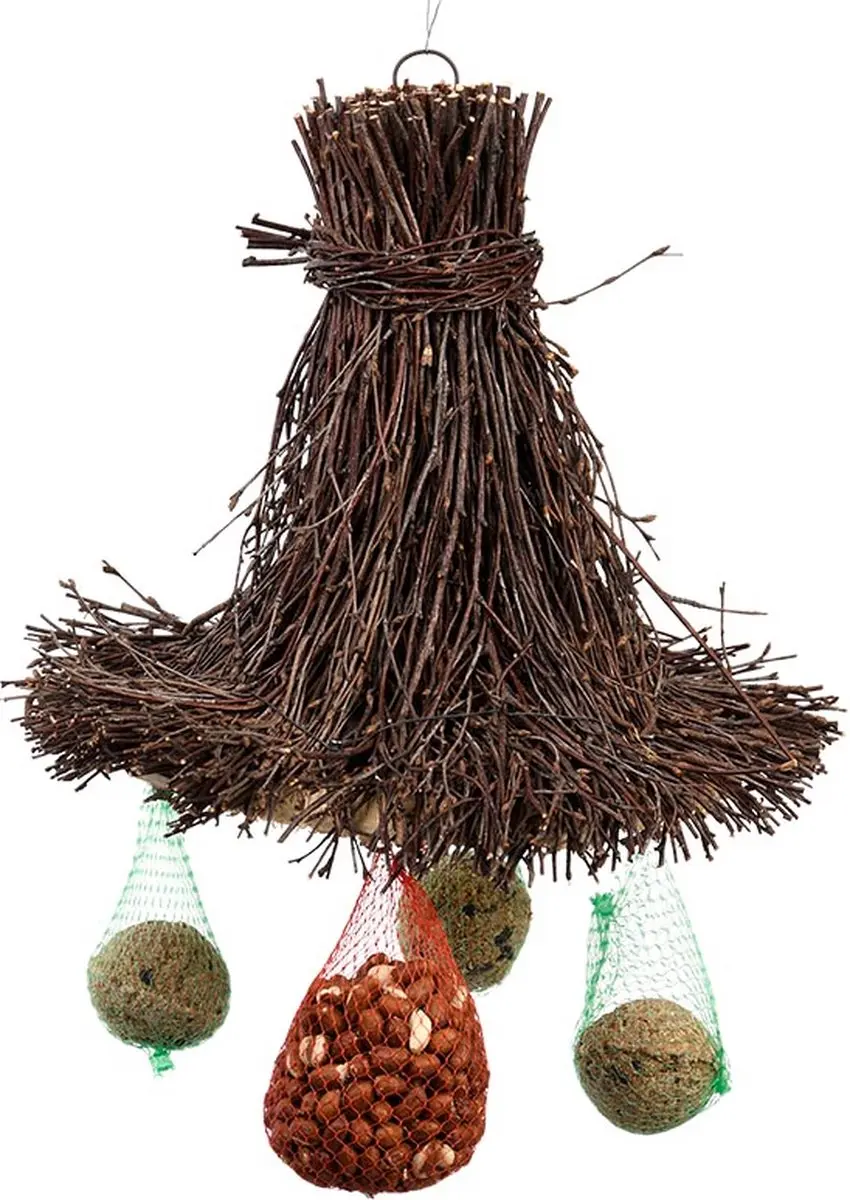 Esschert Vogeldak van Berken