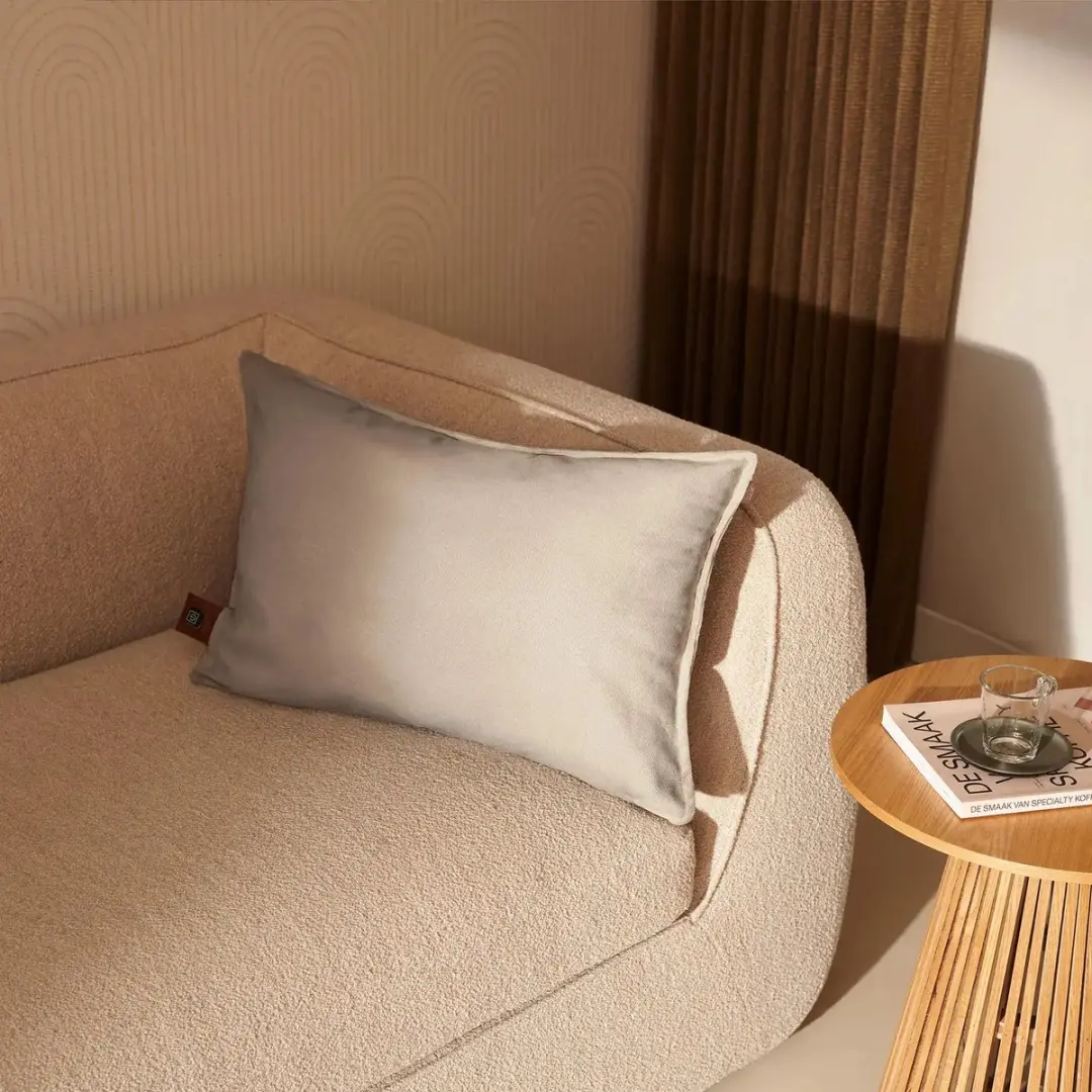 Duux Mellow Draadloos Warmtekussen 40x60cm - 3 standen - Grijs