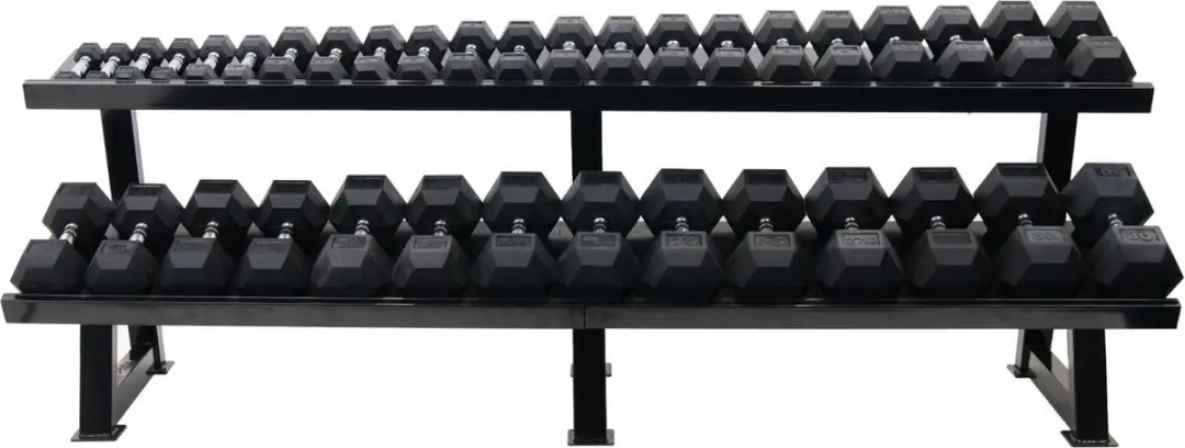 Muscle Power Dumbbellrek Heavy 2-laags