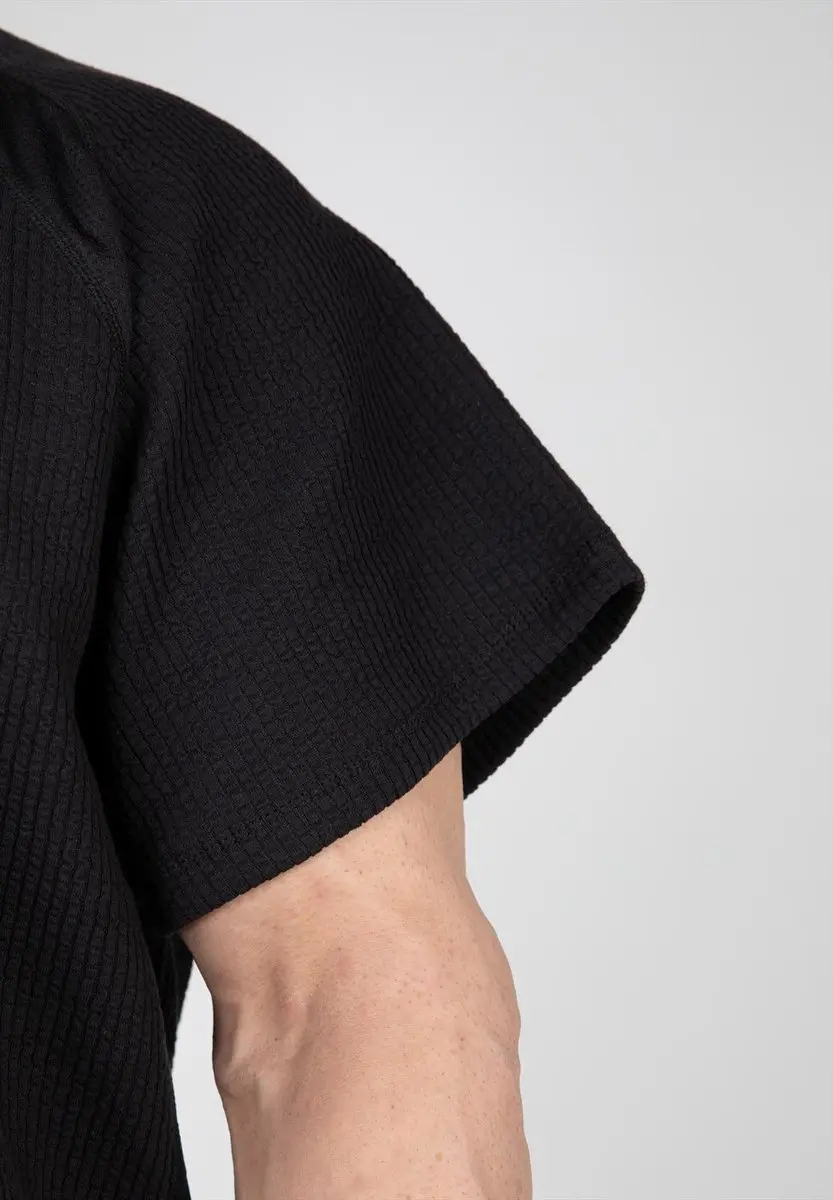 Gorilla Wear Augustine Old School Workout Top - Zwart/Rood