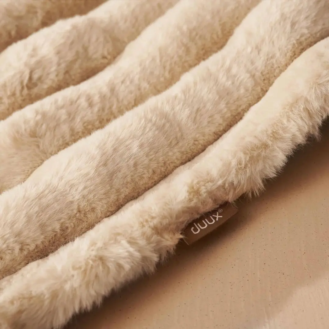 Duux Yentl DXOB01 Elektrisch Warmtedeken 200x200cm - 9 standen - Beige