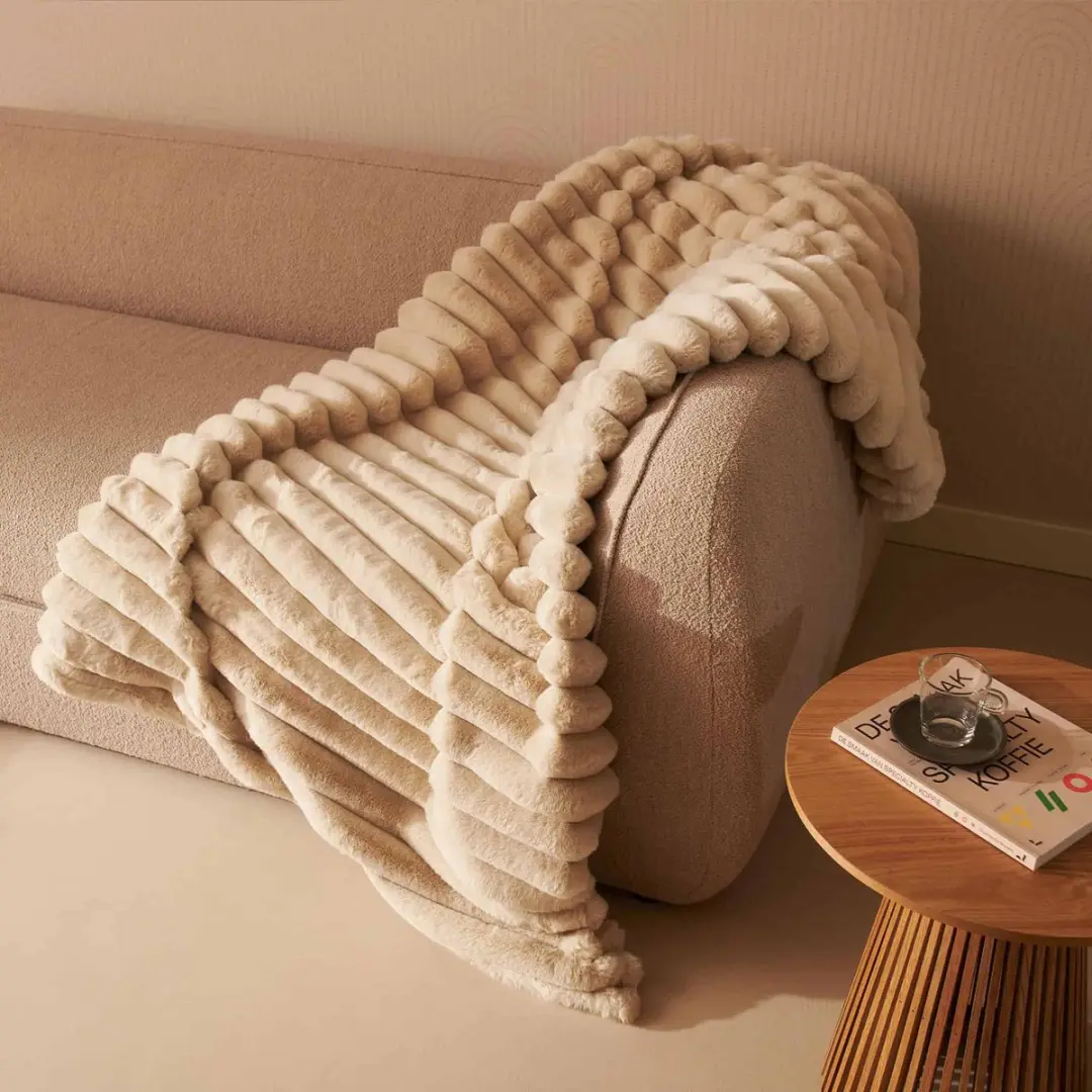 Duux Yentl DXOB01 Elektrisch Warmtedeken 200x200cm - 9 standen - Beige