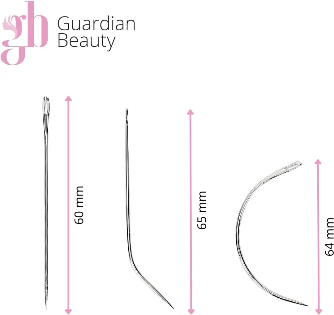 Guardian Beauty Naald- en Draadset - 4 Stuks - Zwart