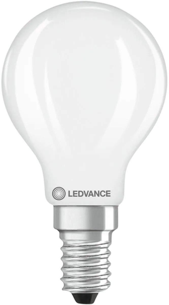 LEDVANCE LED Filament Kogellamp E14 3.4W 470lm - Mat Glas