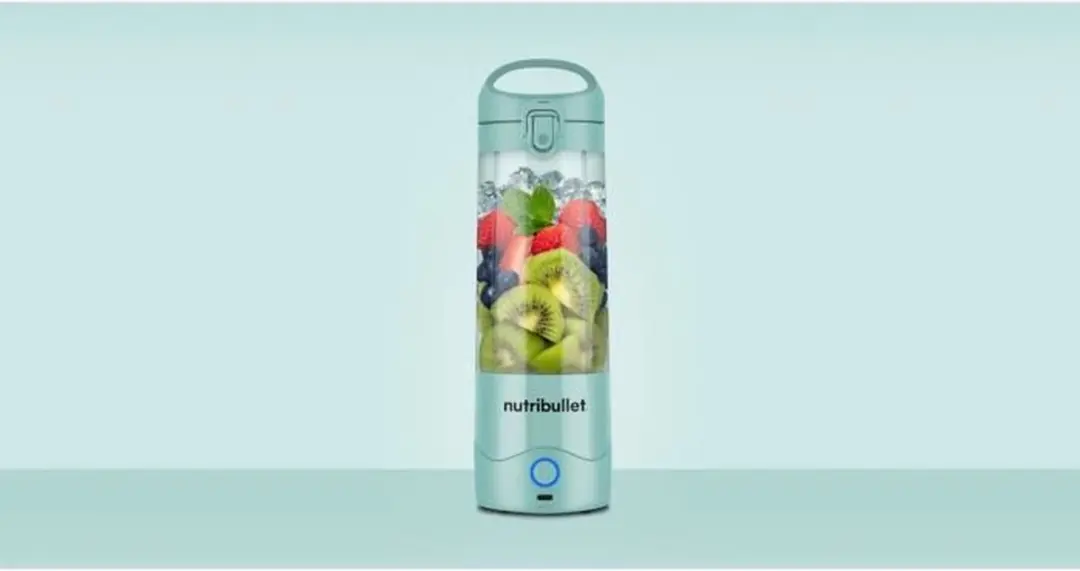 NutriBullet NBP003LBL Draagbare Blender - 70W - 0,47L - Lichtblauw - afbeelding 6 van 6