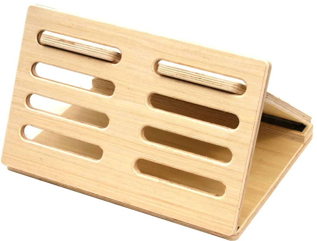 Muscle Power Slant Board Naturel Hout - afbeelding 6 van 6