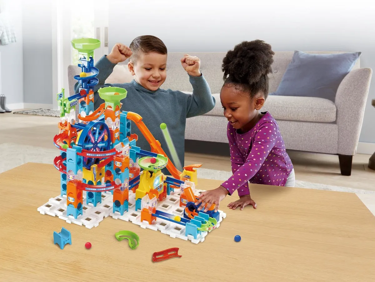 VTech Marble Rush Ultimate Set Knikkerbaan - 128 Onderdelen