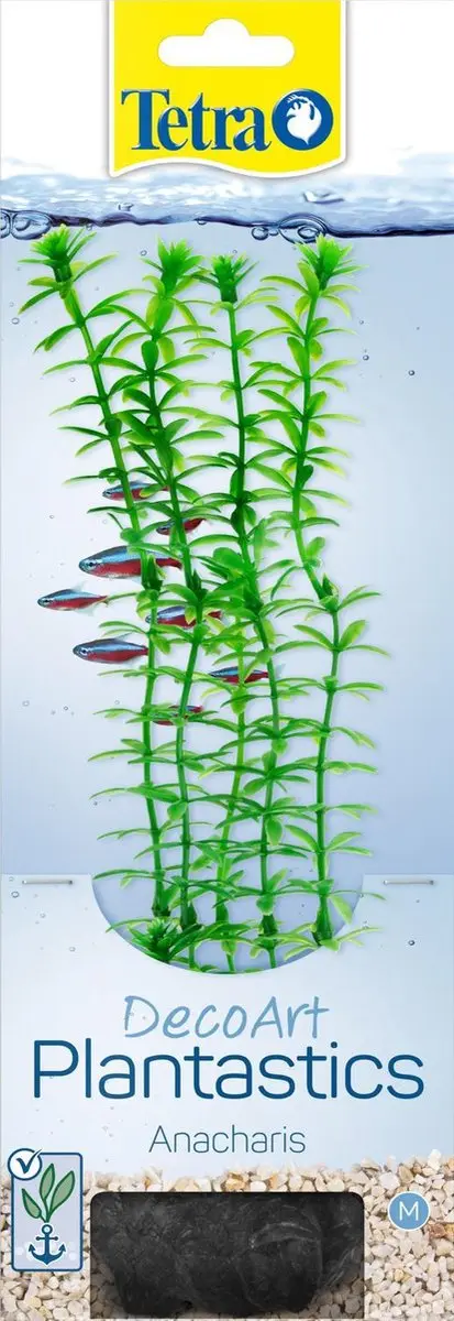 Tetra Decoart Plantastics Anacharis Kunstplant - 29cm - Groen