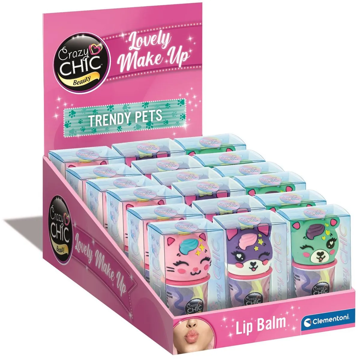 Clementoni Crazy Chic Lovely Lip Balm