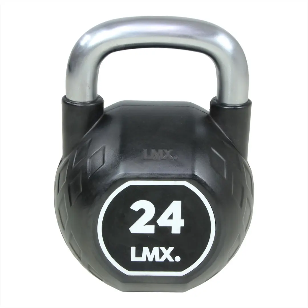 LifeMaxx LMX CPU Kettlebell 24 kg - Zwart/Zilver