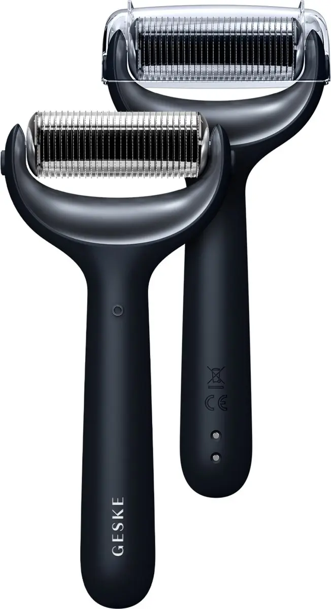 GESKE SmartAppGuided MicroNeedle Roller 8-in-1 - Zwart - afbeelding 6 van 6