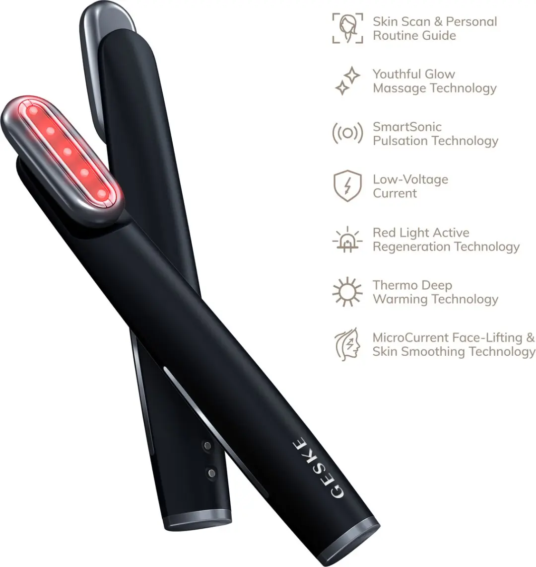 GESKE Skin Firming Wand GK000068BK01 - Anti-aging Tool - Zwart