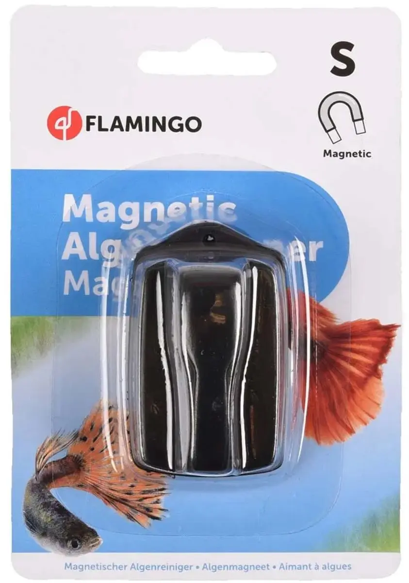 Flamingo Algenmagneet Cleaner Magix - Zwart