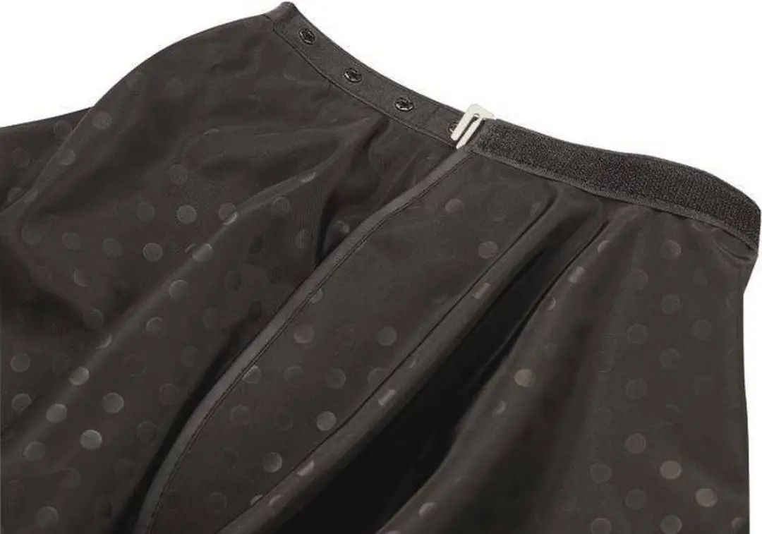 Sibel Kapmantel Dots Black