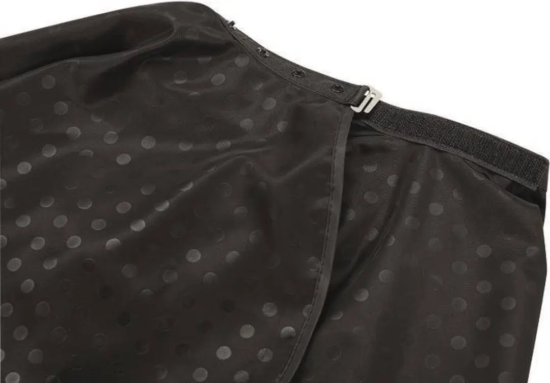 Sibel Kapmantel Dots Black